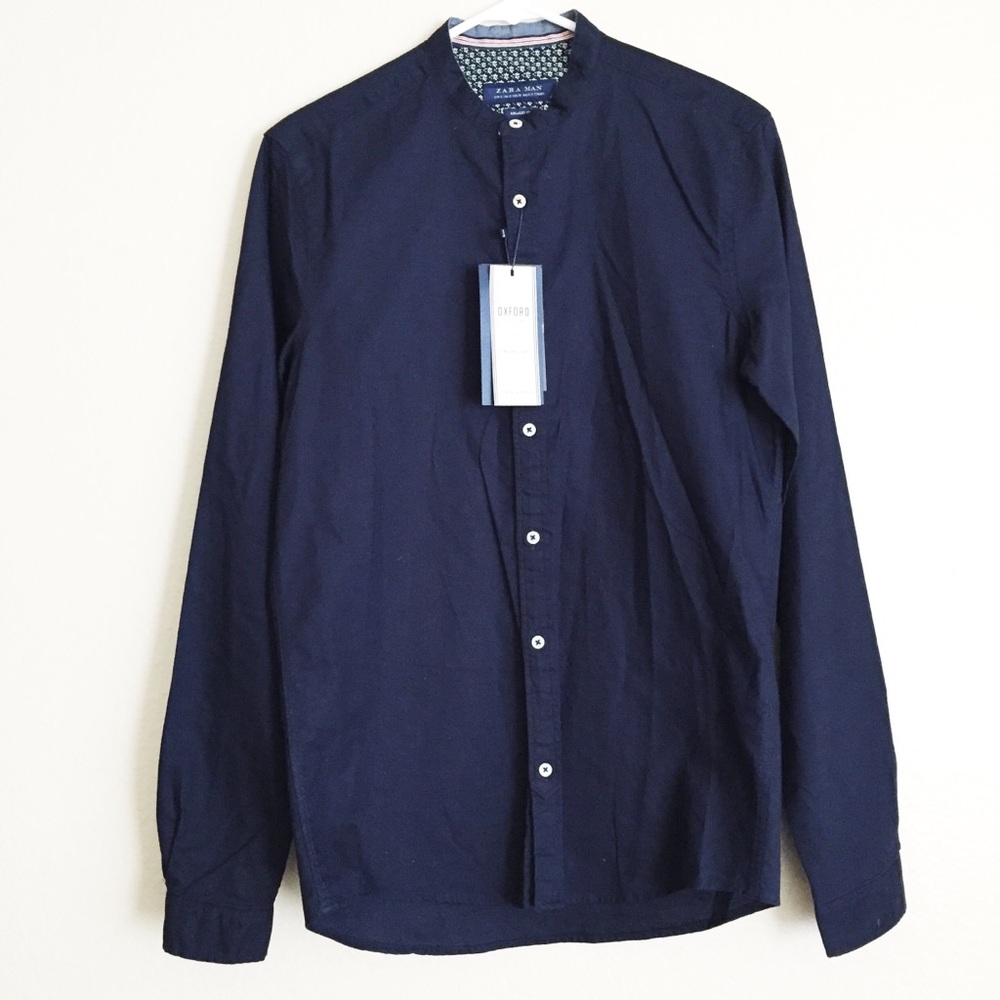 Zara men oxford shirt